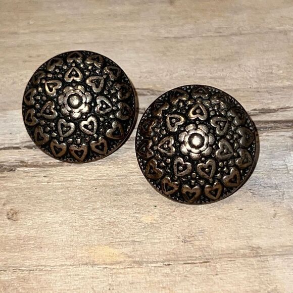 Vintage Antique Gold Clip On Door Knockers - Picture 1 of 6